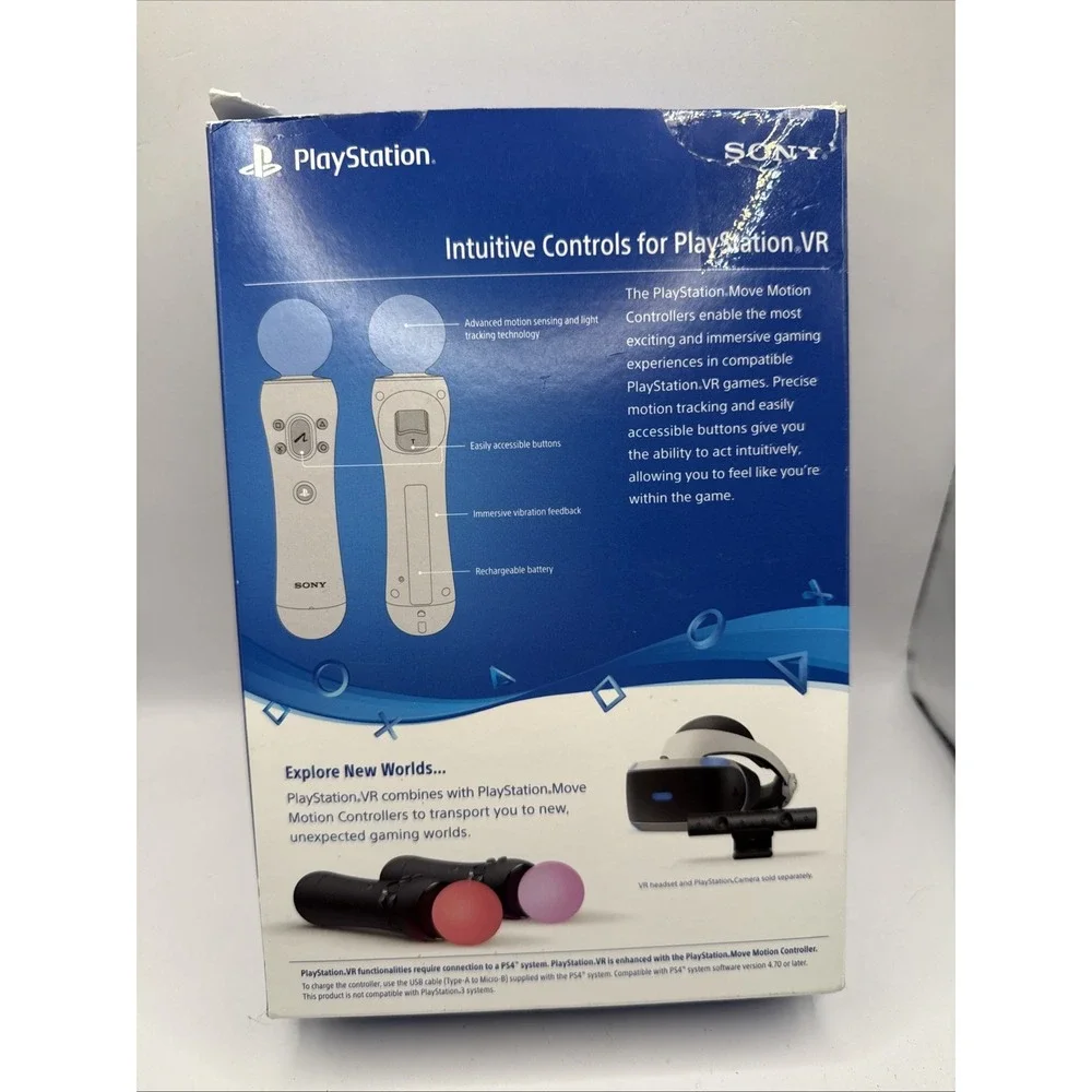 Sony Playstation Move 3002445 Motion Controller - Black